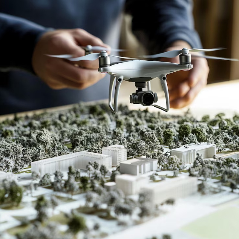 Vuelo de Dron para Arquitectura